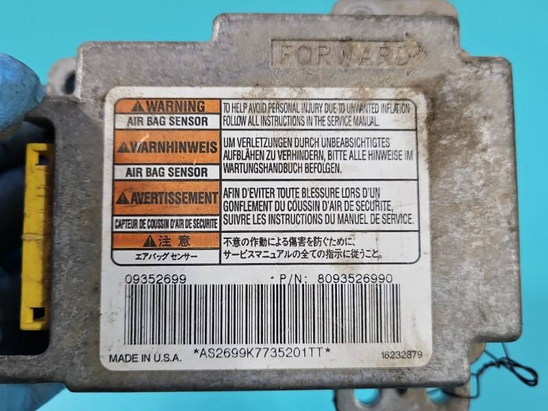Блок керування Airbag Opel Monterey 8093526990 — фото деталі 5