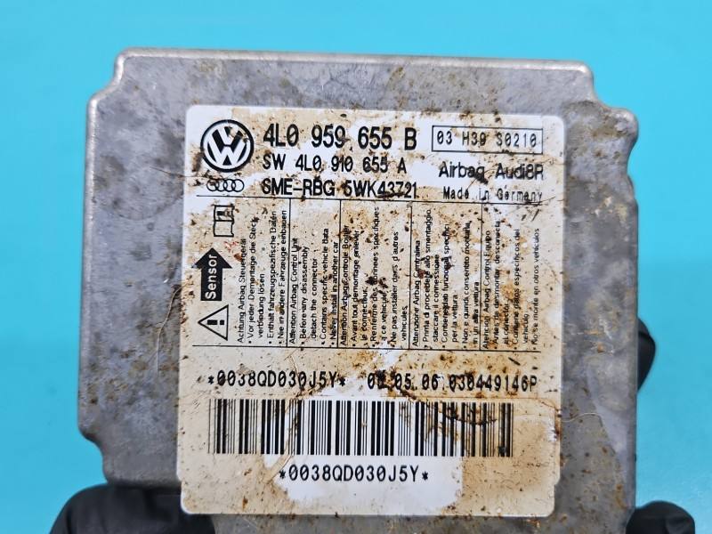 Блок керування Airbag Audi Q7 4L0959655B — фото деталі 4