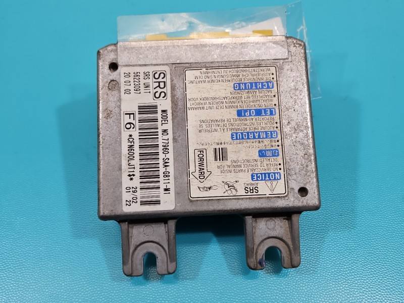 Блок керування Airbag Honda Jazz 77960-SAA-G811-M1 — фото деталі 2