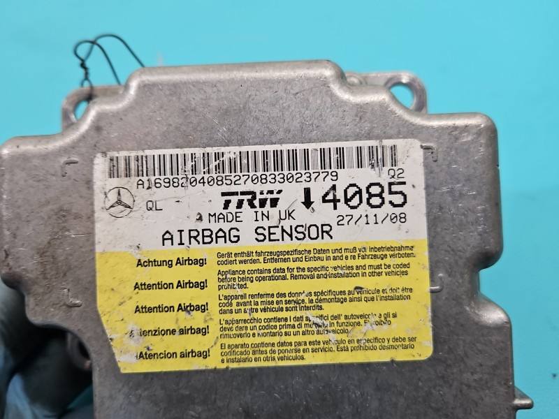 Блок керування Airbag Mercedes B W245 A1698204085 — фото деталі 6