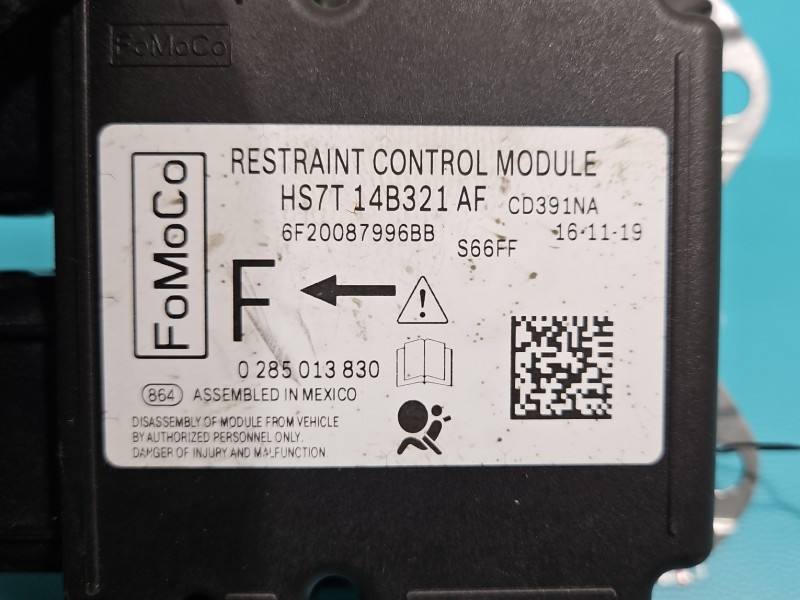 Блок управления Airbag Ford Fusion HS7T-14B321-AF — фото детали 3