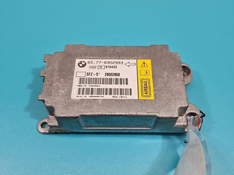 Блок керування Airbag BMW 5 E60 6952993 — фото деталі 2