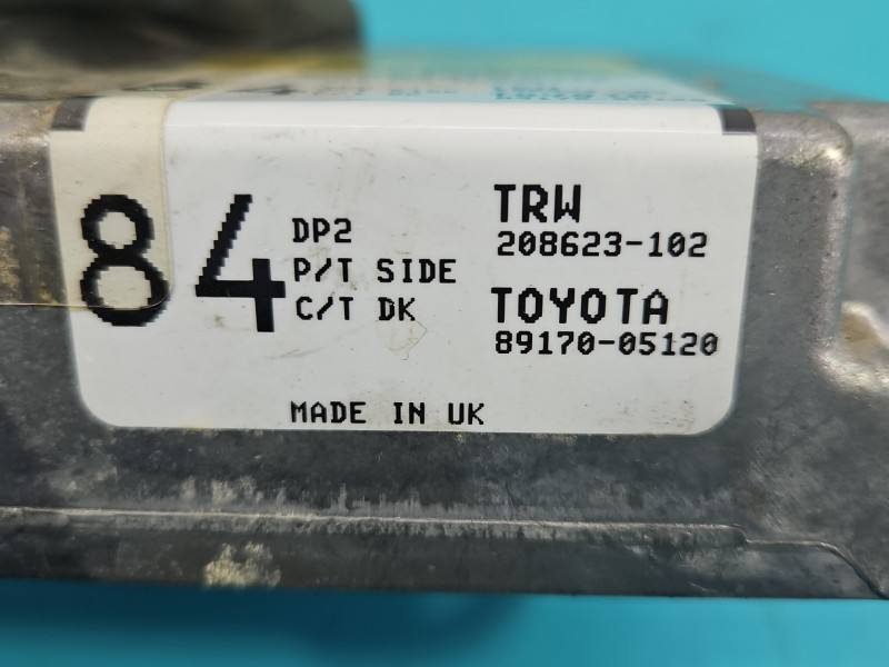 Блок керування Airbag Toyota Avensis T25 89170-05120 — фото деталі 4