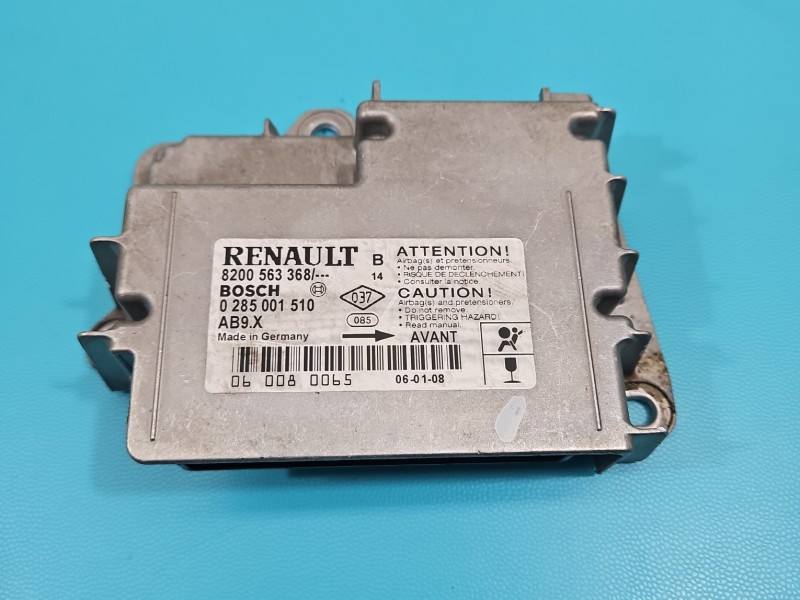 Блок керування Airbag Renault Clio 8200563368 — фото деталі 2