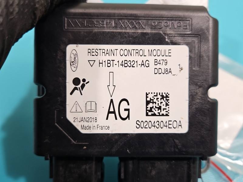 Блок керування Airbag Ford Fiesta S0204304E0A — фото деталі 3