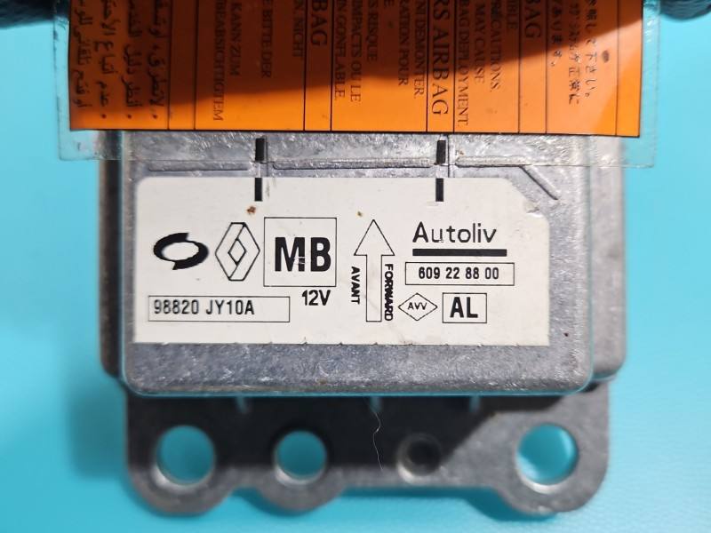 Блок керування Airbag Renault Koleos 609228800 — фото деталі 3