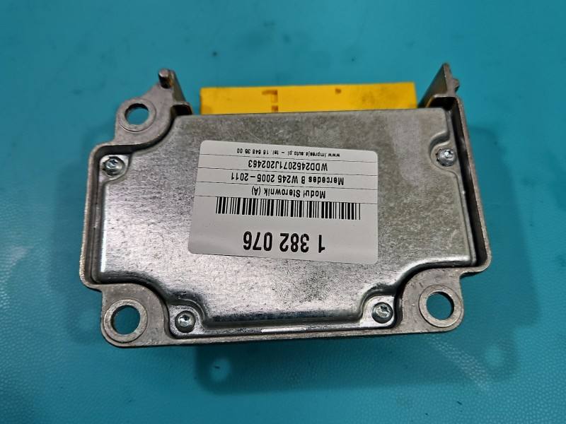 Блок керування Airbag Mercedes B W245 A169820992 — фото деталі 3