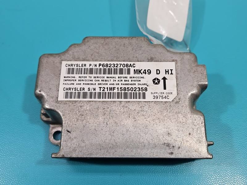 Блок керування Airbag Jeep Compass P68232708AC — фото деталі 2