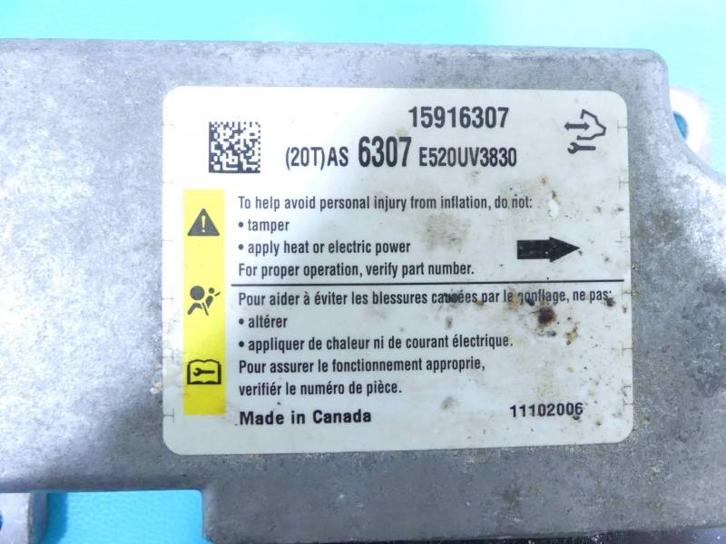Блок керування Airbag Suzuki XL 7 15916307 — фото деталі 3