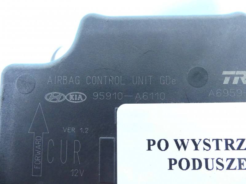 Блок управления Airbag Hyundai I30 95910-A6110 — фото детали 3