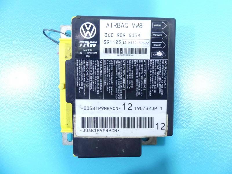 Блок керування Airbag Volkswagen Passat B6 3C0909605M — фото деталі 2