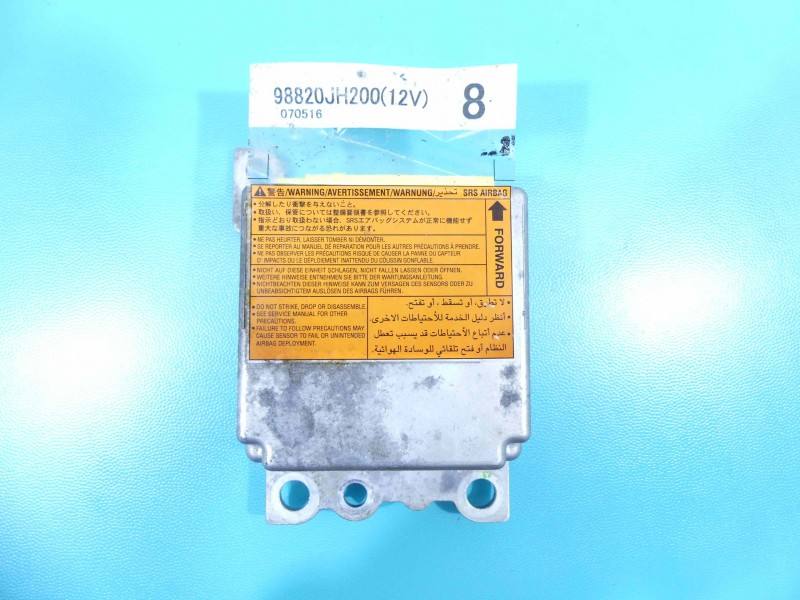 Блок керування Airbag Nissan X-trail 98820JH200 — фото деталі 2