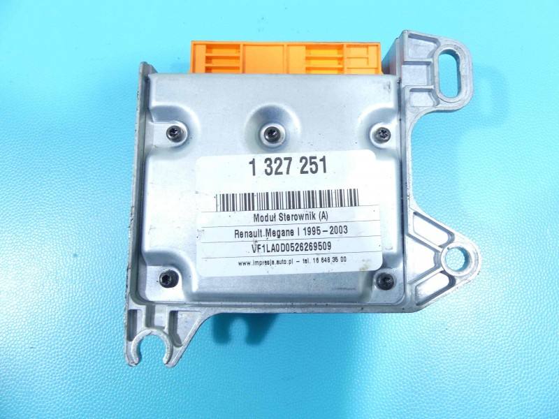 Блок керування Airbag Renault Megane 1 8200117651A — фото деталі 4