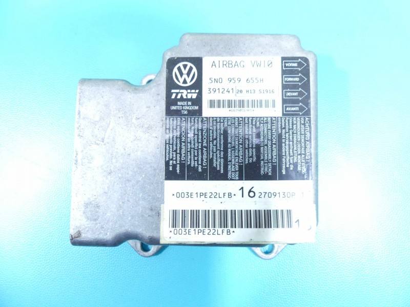 Блок керування Airbag Volkswagen Passat CC 5N0959655H — фото деталі 2