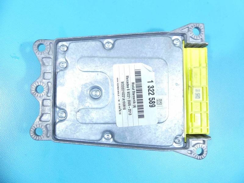 Блок керування Airbag Mercedes S W221 0285001897 — фото деталі 5