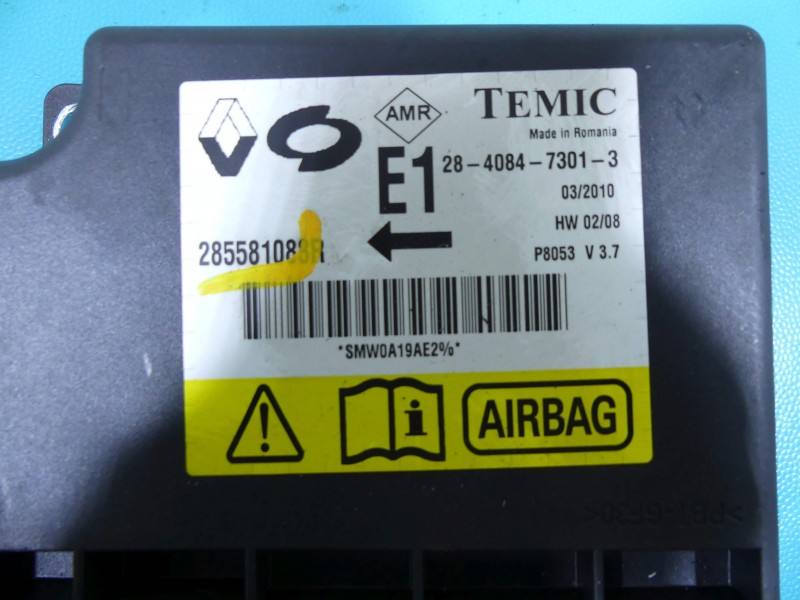 Блок керування Airbag Renault Fluence 28408473013 — фото деталі 3