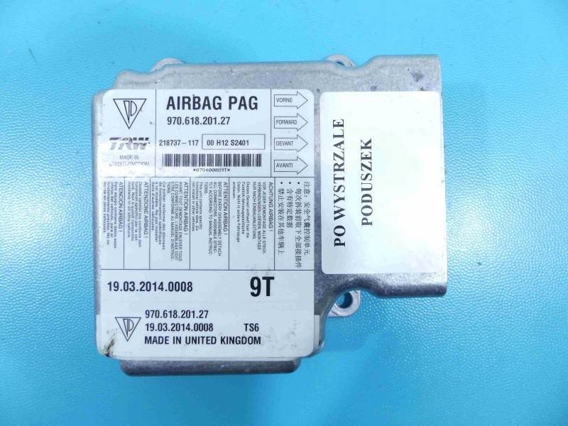 Блок керування Airbag Porsche Panamera 97061820127 — фото деталі 2