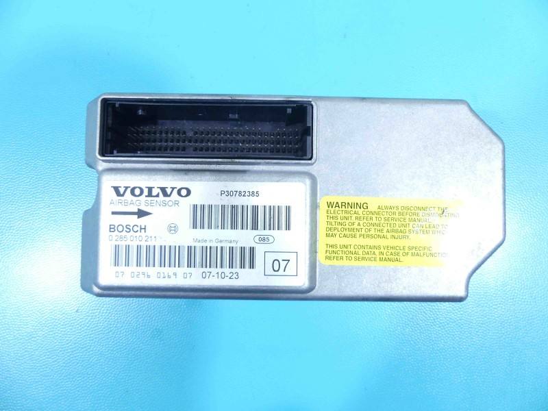 Блок керування Airbag Volvo S60 30782385 — фото деталі 2