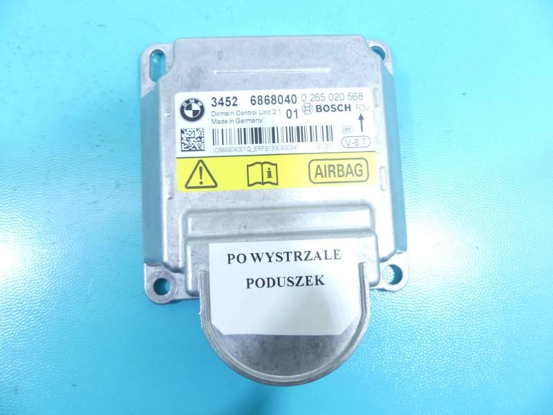 Блок керування Airbag BMW X5 F15 6868040 — фото деталі 2
