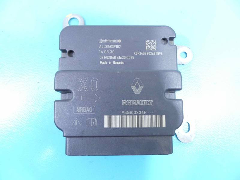 Блок керування Airbag Dacia Dokker A2C85839102 — фото деталі 2