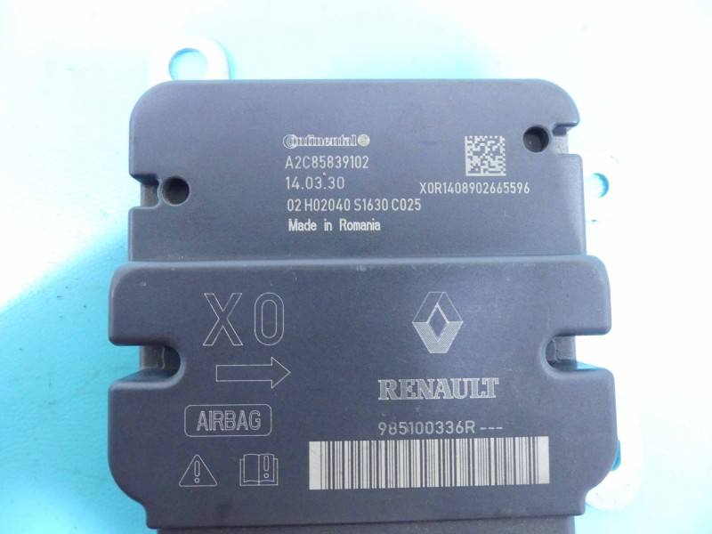 Блок керування Airbag Dacia Dokker A2C85839102 — фото деталі 3
