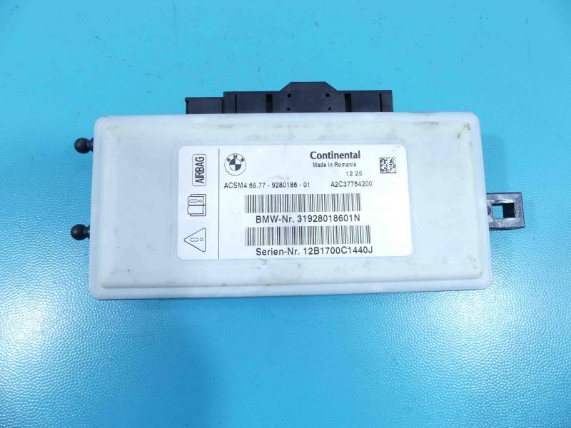 Блок керування Airbag BMW 5 F10 9280186 — фото деталі 4