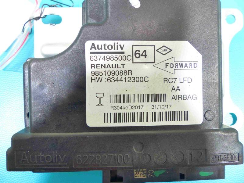 Блок керування Airbag Renault Talisman 637498500C — фото деталі 3