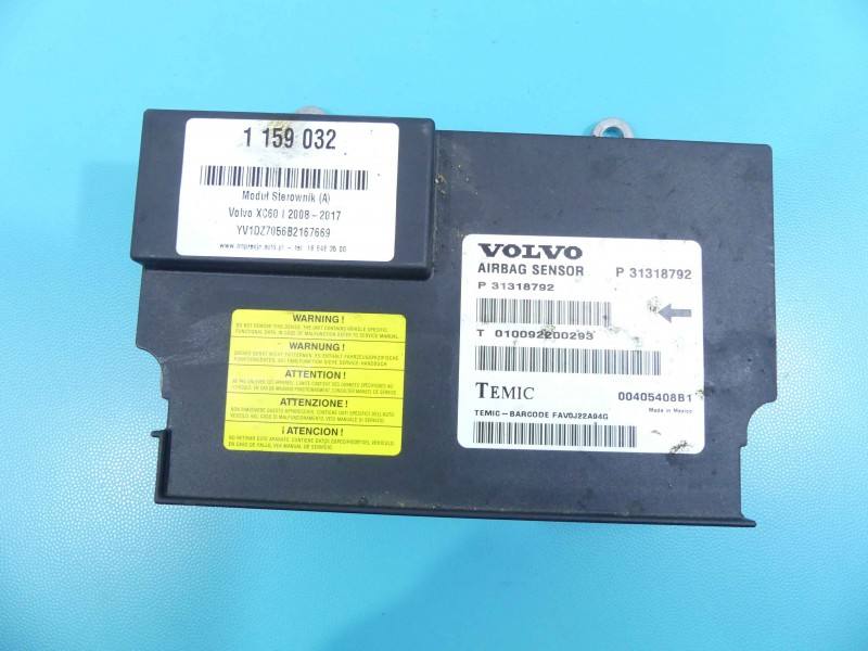 Блок управления Airbag Volvo XC60 31318792