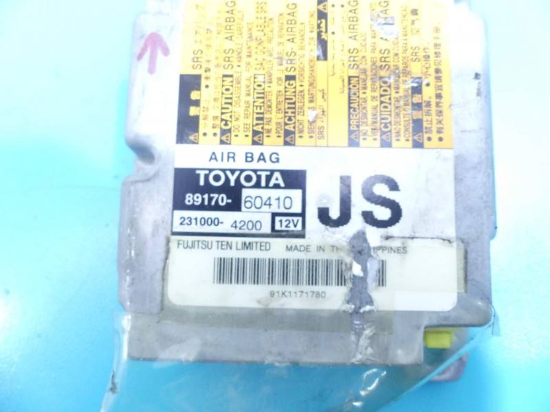 Блок керування Airbag Toyota Land Cruiser 89170-60410 — фото деталі 3