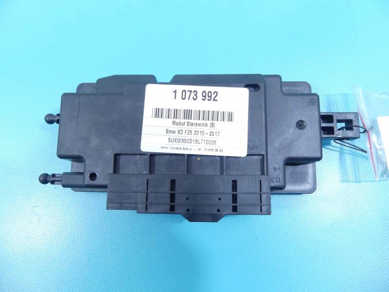 Блок керування Airbag BMW X3 F25 9247384 — фото деталі 2