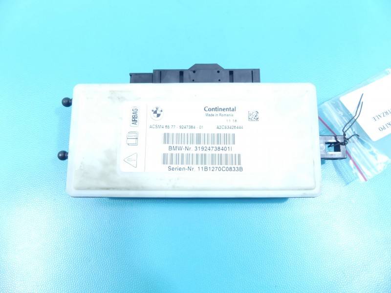 Блок керування Airbag BMW X3 F25 9247384 — фото деталі 4