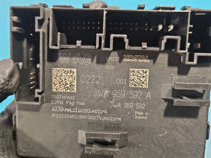 Блок керування модуль Volkswagen Passat B9 3WA959592A — фото деталі 5