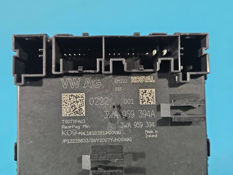 Блок керування модуль Volkswagen Passat B9 3WA959394A — фото деталі 4