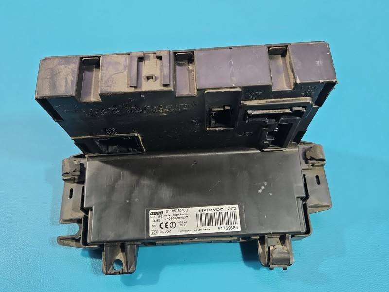 Блок керування модуль Fiat Panda 51759683 — фото деталі 4