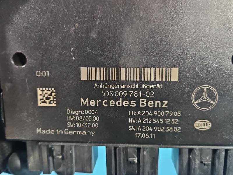 Блок керування модуль Mercedes GLK X204 A2049007905 — фото деталі 5