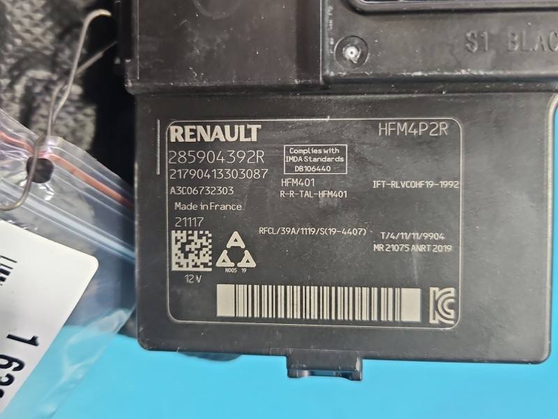 Блок керування модуль Renault Captur 285904392R — фото деталі 6
