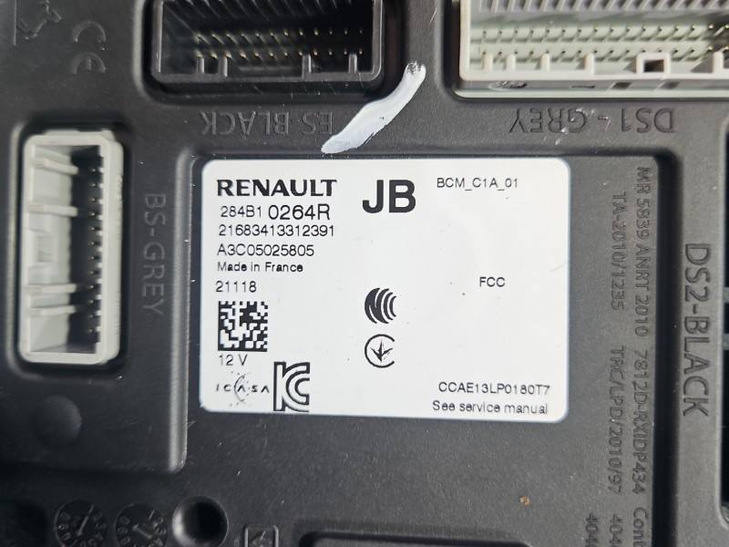 Блок керування модуль Renault Captur 284B10264R — фото деталі 6