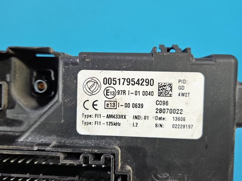Блок керування модуль Fiat Punto 00517954290 — фото деталі 6