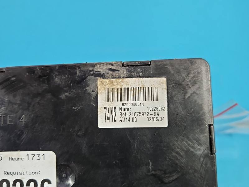 Блок керування модуль Renault Laguna 8200367252 — фото деталі 8