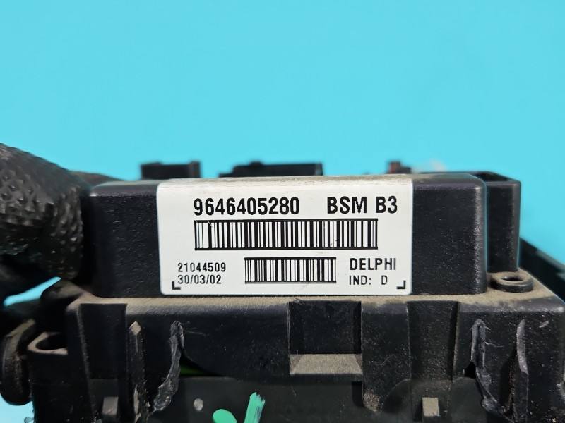 Блок управления модуль Peugeot 307 9646405280 — фото детали 7
