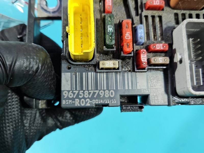 Блок керування модуль Citroen C4 9675877980 — фото деталі 6
