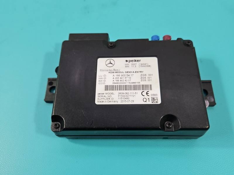 Блок керування модуль Mercedes CLA C118 A1669005417 — фото деталі 3
