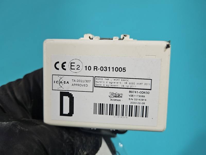 Блок керування модуль Toyota Yaris 3 89741-0D450 — фото деталі 6