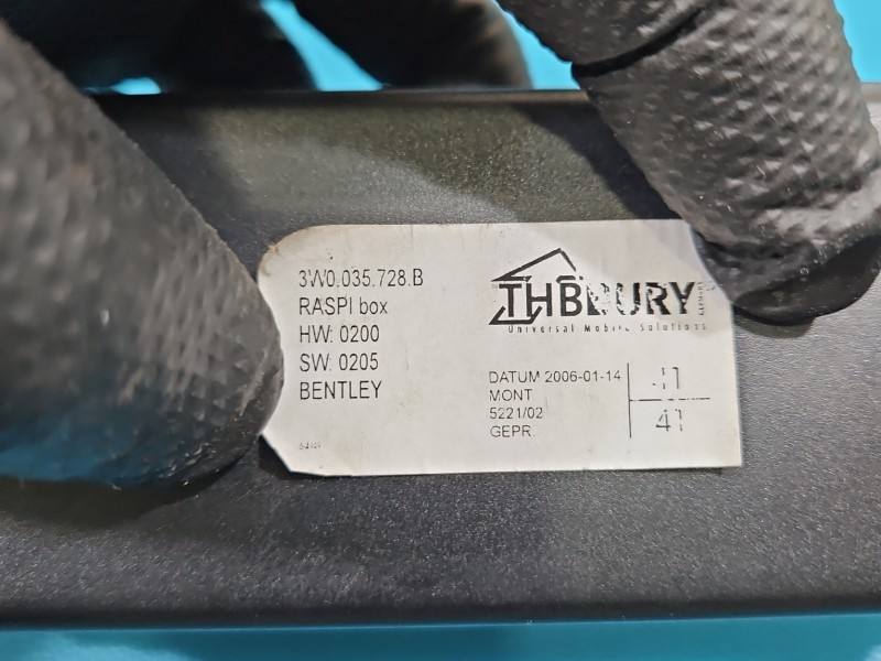 Блок керування модуль Bentley Continental 3W0035728B — фото деталі 3