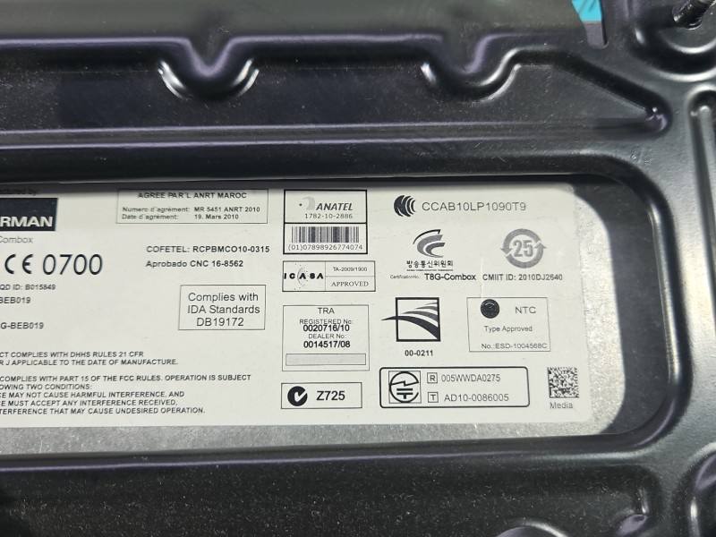Блок керування модуль BMW 7 F01 9257150 — фото деталі 8