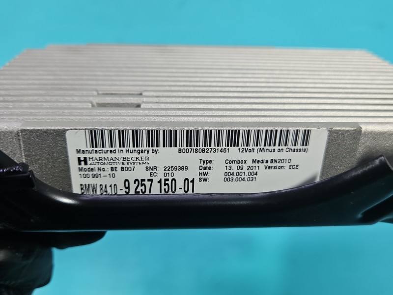 Блок керування модуль BMW 7 F01 9257150 — фото деталі 11
