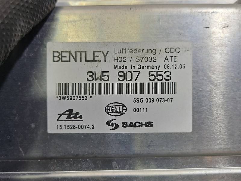 Блок керування модуль Bentley Continental 3W5907553 — фото деталі 3