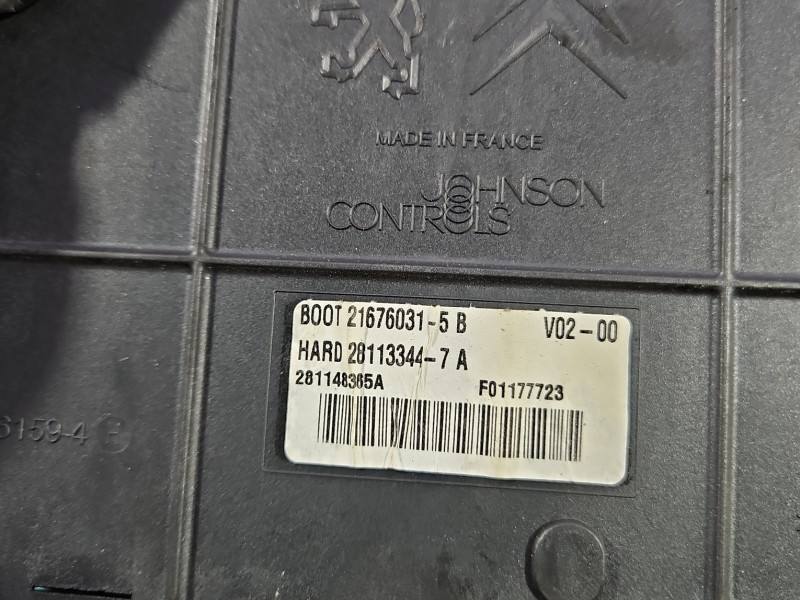Блок керування модуль Citroen C5 9660105880 — фото деталі 5