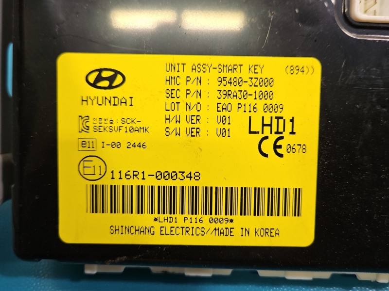 Блок управления модуль Hyundai I40 95480-3Z000 — фото детали 3