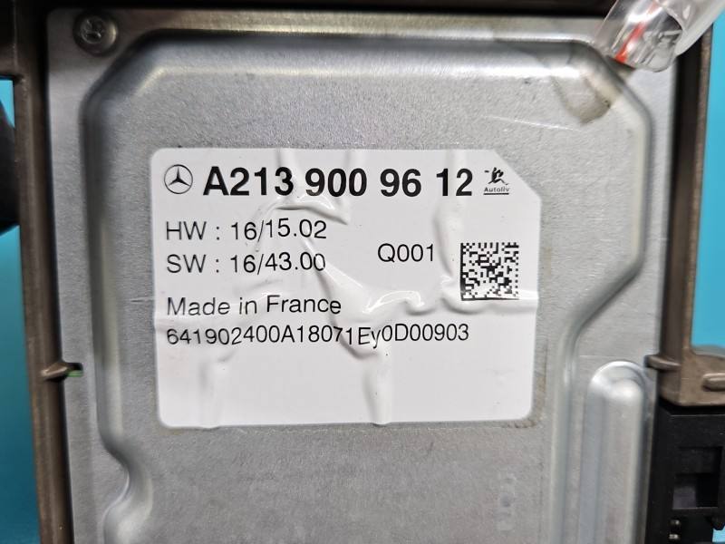 Блок керування модуль Mercedes E W213 A2139009612 — фото деталі 6